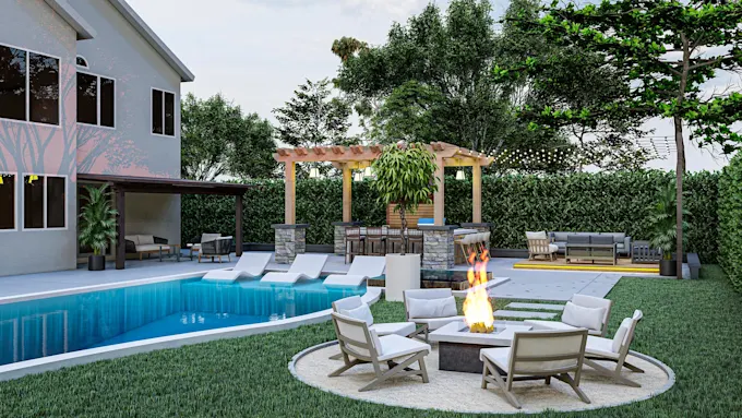 Hire the Best Landscape Design 3D Modeling Experts