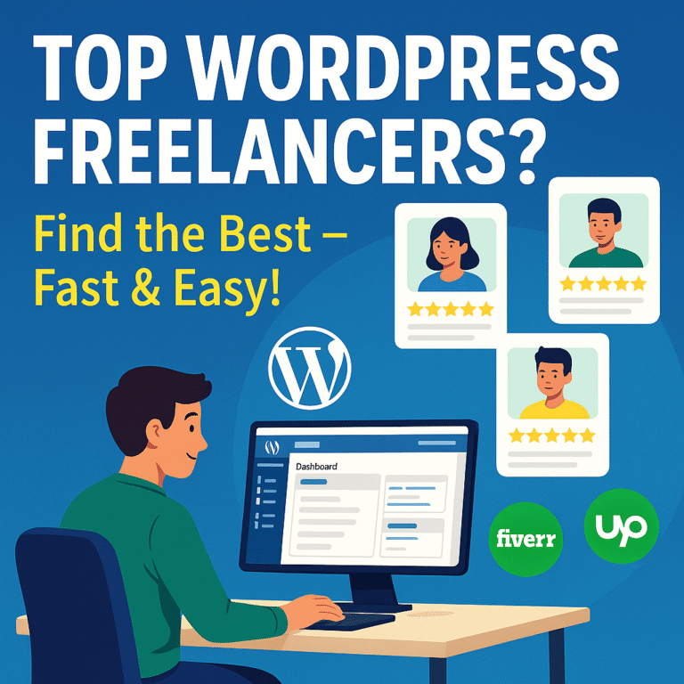 Where can I find Top-Rated Freelancers for WordPress Designers