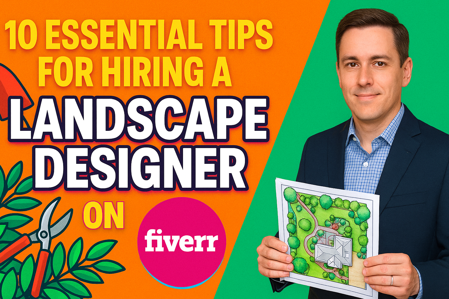 10 Essential Tips for Hiring a Landscape Designer on Fiverr