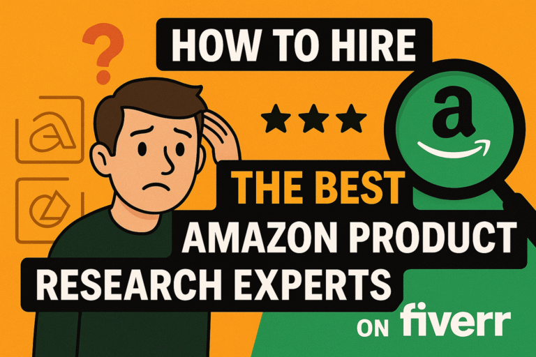 How to Hire the Best Amazon Product Research Experts on Fiverr?