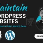 WordPress Maintenance and Speed Optimization Services